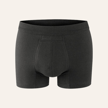 Boxer absorbant anti-fuites NAHHOU noir, vue de face