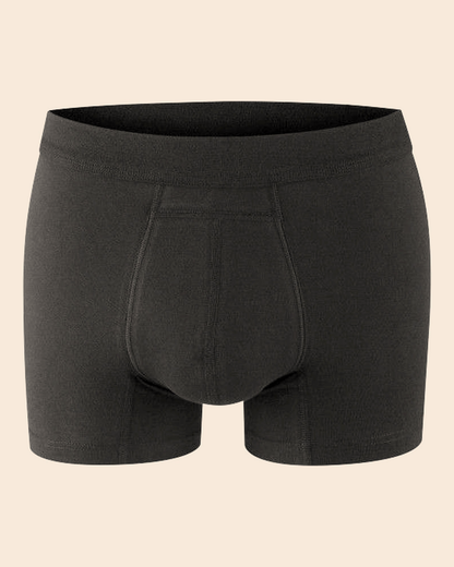 Boxer absorbant anti-fuites NAHHOU noir, vue de face